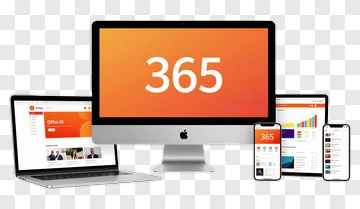Office 365 Across Multiple Devices PNG