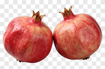 Two Pomegranates PNG