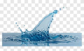 Water Splash In Blue PNG
