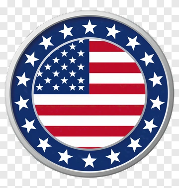 American Flag Seal PNG