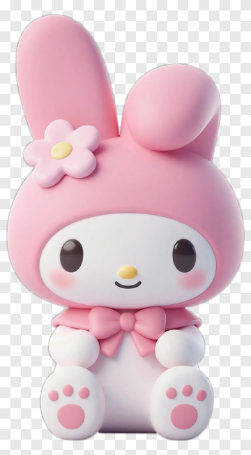 My Melody Pink Rabbit Toy PNG