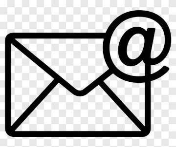 Envelope With At Symbol Icon PNG