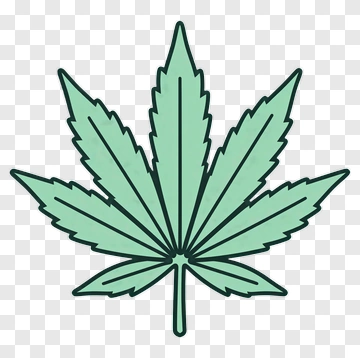 Cannabis Leaf PNG