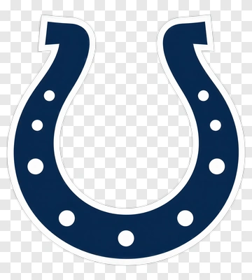 Blue Horseshoe Logo PNG