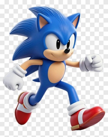 Sonic The Hedgehog Running PNG