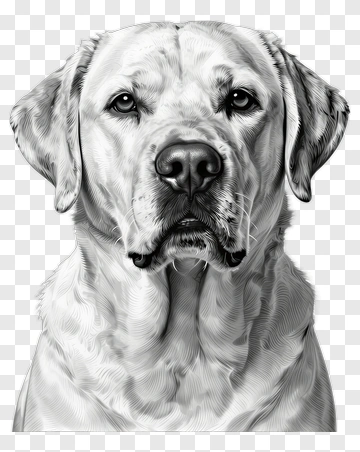 Portrait Of A Dog PNG