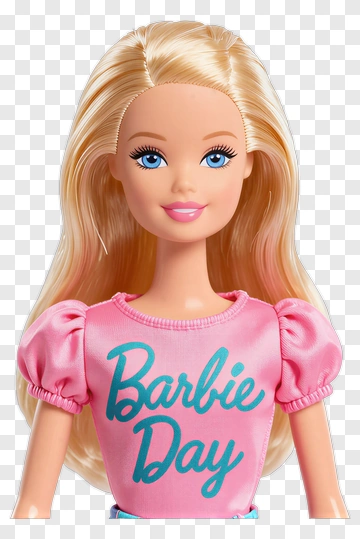 Barbie Doll In Pink Barbie Day Shirt PNG