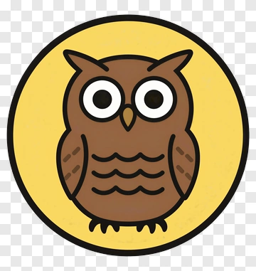 Cartoon Owl PNG