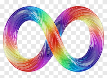 Rainbow Infinity Symbol PNG