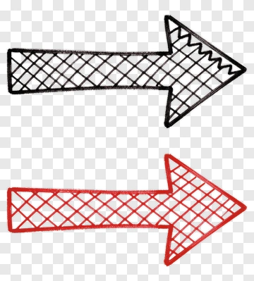 Two Arrows With Grid Pattern PNG
