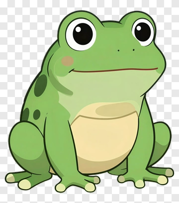 Cartoon Frog PNG