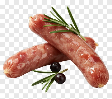 Sausage With Rosemary And Black Currant PNG