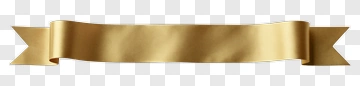 Golden Ribbon PNG
