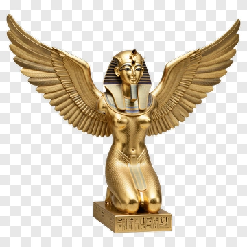 Winged Goddess Of Ancient Egypt PNG