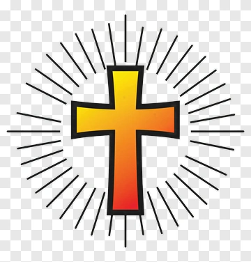 Radiant Cross Symbol PNG
