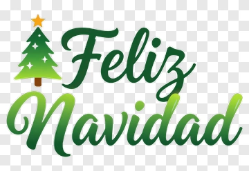 Feliz Navidad Christmas Tree PNG