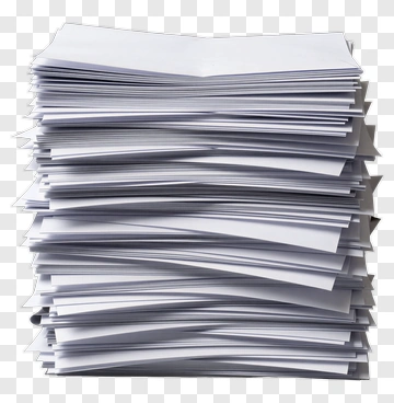 Stack Of Papers PNG