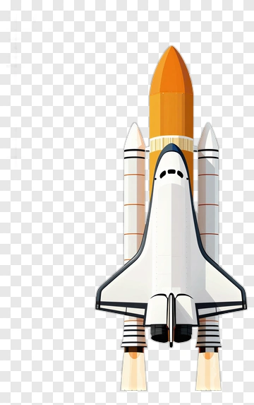 Space Shuttle Rocket PNG