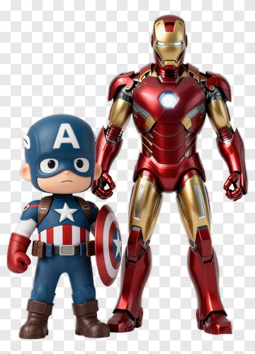 Captain America And Iron Man PNG
