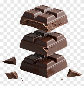 Stacked Chocolate Bars PNG