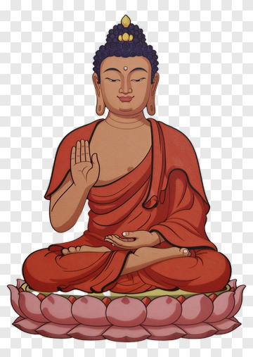 Buddha In Meditation PNG