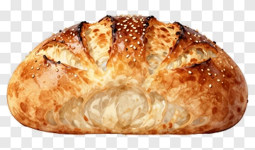 Freshly Baked Bread PNG