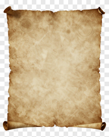 Ancient Scroll Parchment PNG