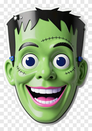 Frankenstein Mask PNG