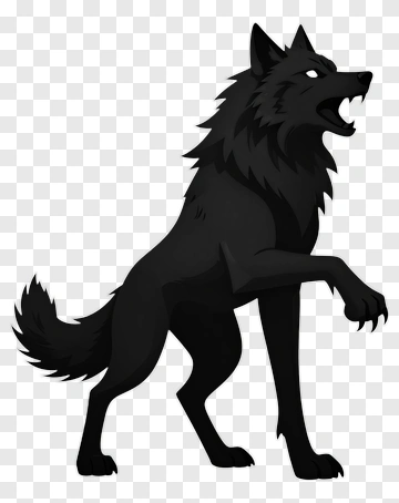 Black Wolf PNG