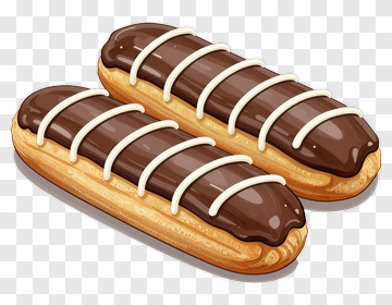 Chocolate Eclair PNG