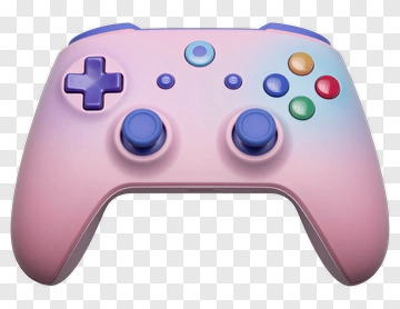 Pink Game Controller PNG