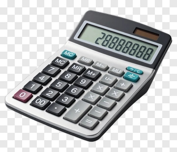 Calculator Displaying 20000000 PNG
