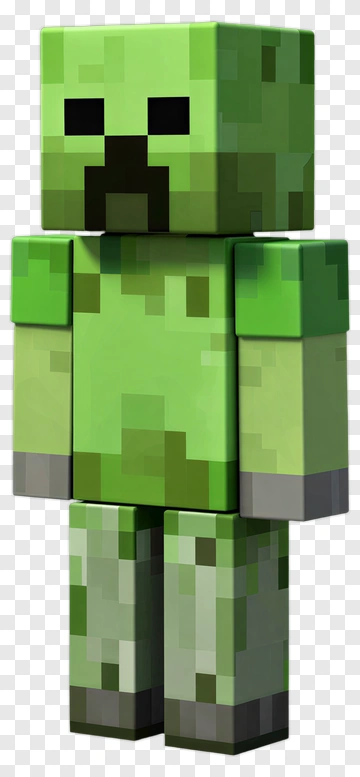 Minecraft Creeper Character PNG