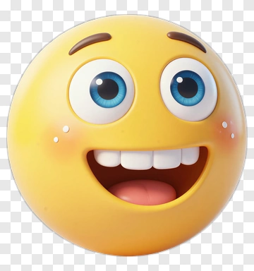 Happy Smiling Emoji Face PNG