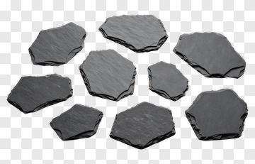 Slate Stone Coasters PNG