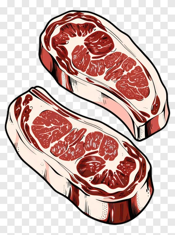 Ribeye Steak Cut PNG