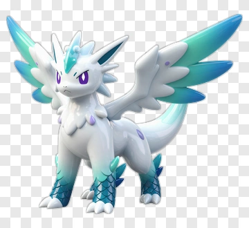 Shiny Dragonite 3D Model PNG