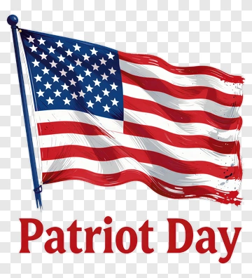 American Flag For Patriot Day PNG