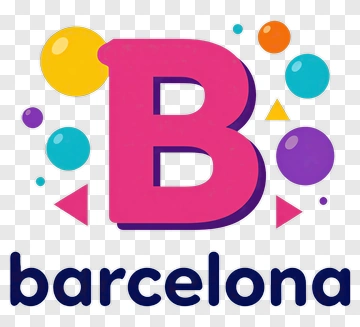 Barcelona Letter B Logo PNG