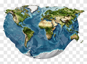 World Map PNG