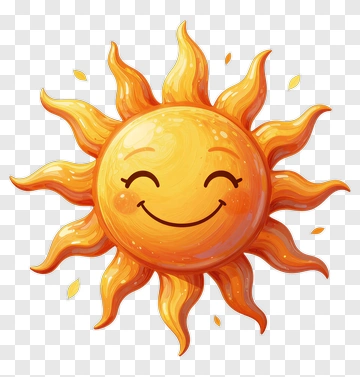 Happy Sun PNG