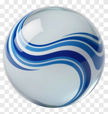 Blue And White Marble PNG