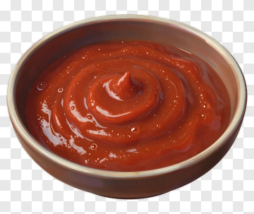 Ketchup In A Bowl PNG