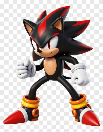 Shadow The Hedgehog 3D Model PNG