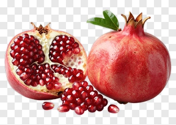 Fresh Pomegranate With Seeds PNG