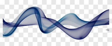 Blue Smoke Wave PNG