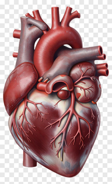 Anatomical Heart Illustration PNG