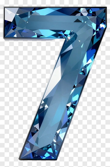 Crystal Number Seven PNG