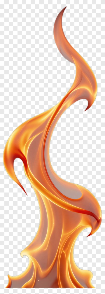Orange And Yellow Fire PNG