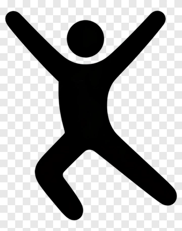Jumping Person Icon PNG